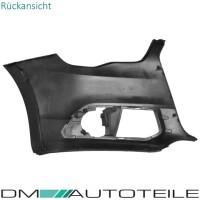 Audi A1 8X Front Bumper Corner Left w/o SRA & PDC Year 2