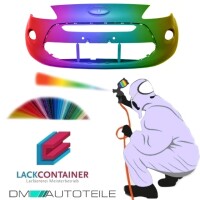 Set Lackiert Ford KA II RU8 Stoßstange vorne Sto&szlig