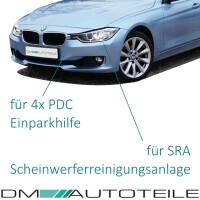 Bmw 3-Series F30 F31 Front Bumper 4x PDC/ SRA Standard up Ye