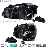 Halogen Scheinwerfer vorne H4 Rechts passt für VW Polo 
