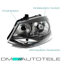 Halogen Scheinwerfer vorne H4 Links passt für VW Polo V