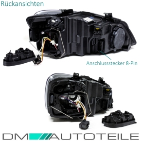 Halogen Scheinwerfer vorne H4 SET passt für VW Polo V 5 (6R) ab 2009-2014