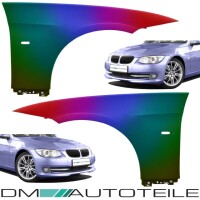 SET Lackiert BMW 3er E92 E93 Kotfl&uuml;gel Rechts...