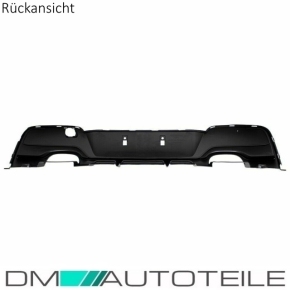 Sport-Performance Heck Diffusor passend für 1er F20 F21 bj 11-15 4-Rohr Duplex