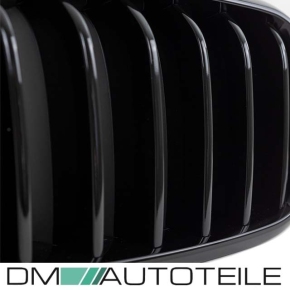 Sport Performance Kühlergrill Gitter schwarz hochglanz passt für BMW X5 F15 / X6 F16 auch M