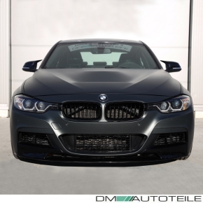 Kühlergrill Grill SET Schwarz Glanz Sport-Performance passend für BMW 3er F30 F31 11-18