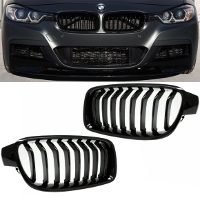 Set Sport-Sport-Performance Kidney Front Grille Black...