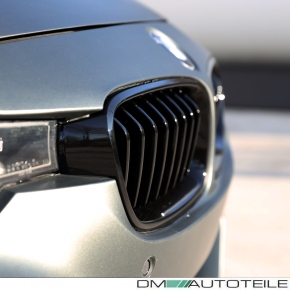 Sport-Performance Kühlergrill für BMW 3er F30 / F31 in Schwarz Glanz