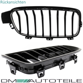Sport-Performance Kühlergrill für BMW 3er F30 / F31 in Schwarz Glanz