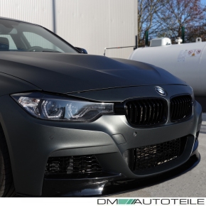 Sport-Performance Kühlergrill für BMW 3er F30 / F31 in Schwarz Glanz