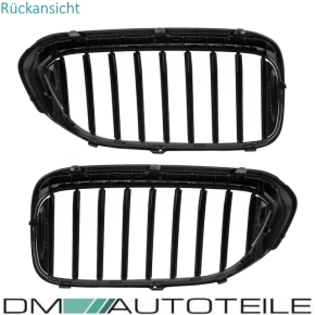 Sport-Performance Kühlergrill für BMW 5er G30 / G31 LCI Vorfacelift in Schwarz Glanz