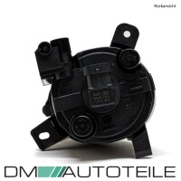 Set Fog Lights Black smoked Clear +H11 Bulbs fits on Audi A5
