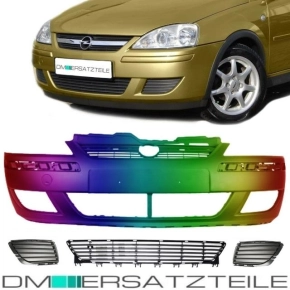 Set PAINTED Opel Corsa C Combo Front Bumper Facelift...