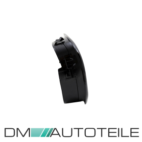 Doppelsteg-Kühlergrill für BMW 5er E39 in Schwarz Glanz 