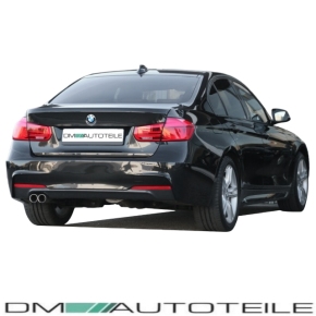 Sport Bodykit LACKIERT 2 Exhaust Left fits for BMW 3-Series F30 M-Sport 320-330 Year 11-19