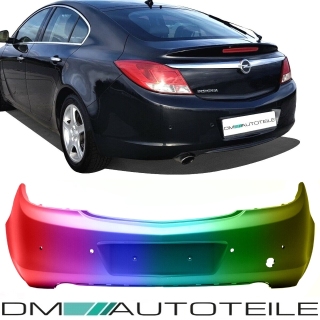 Set LACKIERT Opel Insignia A Limousine Stoßstange hinten für PDC bj.08-13 in Wunschfarbe
