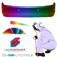 Set LACKIERT Mercedes C-Klasse W204 07-11 Stoßstange h