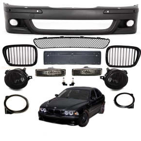 SET Schwarz Stoßstange + Grill +Blinker+ NSW passt...