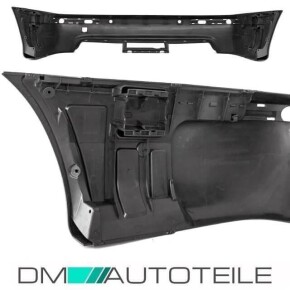 Frontstoßstange / Frontschürze vorne und Heckstoßstange / Heckschürze hinten für BMW E39 nicht M-Paket mit SRA / PDC mit ABE