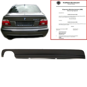 SPORT REAR DIFFUSOR BLACK FIT FOR BMW E39 M-SPORT BUMPER SALOON ESTATE 520-540i