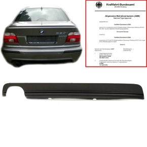 SPORT REAR DIFFUSOR BLACK FIT FOR BMW E39 M-SPORT BUMPER...