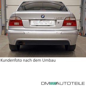 SPORT REAR DIFFUSOR BLACK FIT FOR BMW E39 M-SPORT BUMPER SALOON ESTATE 520-540i