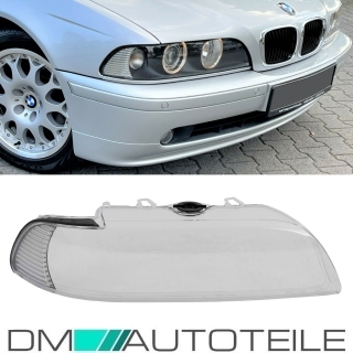 Scheinwerfer Gehäuse für BMW E39 Facelift rechts mit Blinker Weiß für Halogen / Xenon 