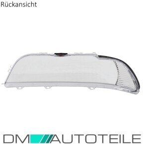 Scheinwerfer Gehäuse für BMW E39 Facelift rechts mit Blinker Weiß für Halogen / Xenon 