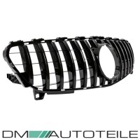 Kidney Front Grille Black Gloss fits on Mercedes W176 15-19 