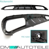 SET rear spoiler ABS + 3M suitable for Mercedes C-Class W205