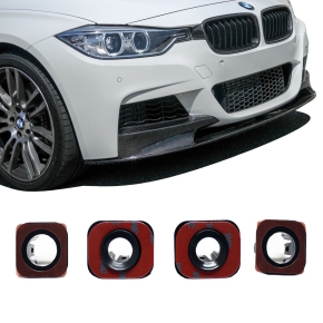 Set of PDC Cover Holder fits on BMW F30 F31 M-Sport or Standard Bumper