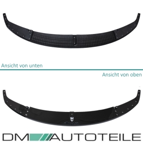 Sport-Performance Frontspoiler / Frontlippe für BMW 3er F30 / F31 nur M-Paket in Schwarz Glanz