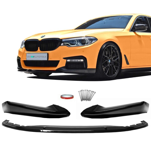 Spoilerlippe Frontlippe Carbon Optik Für BMW 5er G30 G31 M-Paket