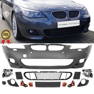 Frontstoßstange / Frontschürze vorne für BMW E60 / E61 LCI Facelift auch M-Paket mit NSW / Zubehör / ABE