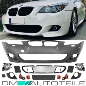 Frontstoßstange / Frontschürze vorne für BMW E60 / E61 LCI Facelift auch M-Paket mit NSW / Zubehör / ABE