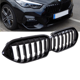 Sport Performance kidney front grille black gloss fits on BMW 2-Series F44 Grand Coupe