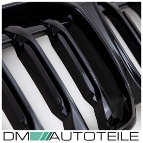 Sport Performance kidney front grille black gloss fits on BMW 2-Series F44 Grand Coupe