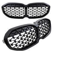 Kidney Front Grille Sport Performance Black Gloss fits on BM