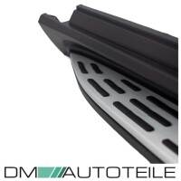 Trittbretter SET in Aluminium mit Umfeldbeleuchtung für