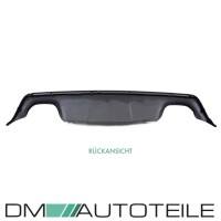 Sport Duplex Rear Diffusor Carbon Gloss fits on BMW 5-Series