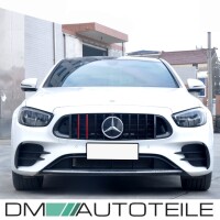 Kühlergrill Schwarz Carbon Glanz passend für Merce