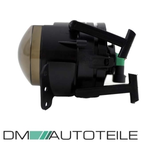 Nebelscheinwerfer HB4 SET für BMW 5er E60 / E61 mit M-Paket in Klarglas Schwarz / Smoke