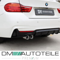Performance Rear Diffusor Black Gloss+ White Bi-Colour fits 