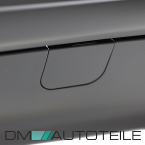 Exklusiv Sport Stoßstange hinten schwarz +Träger passt für BMW 3er E30 M-Paket II