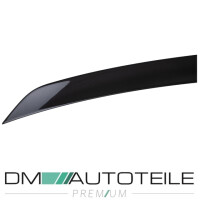 Heckspoiler Kofferaum schwarz glanz lackiert +Kleber Tape pa