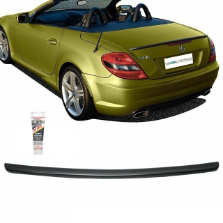 Kofferraumspoiler Heckspoiler Schwarz Matt Spoiler passend für Mercedes SLK R171 auch AMG 04-11