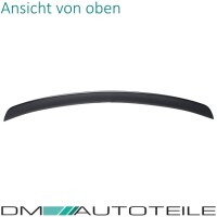 Kofferraumspoiler Heckspoiler Schwarz Matt Spoiler passend f