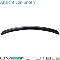 Kofferraumspoiler Heckspoiler Schwarz Matt Spoiler passend f
