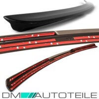 Mercedes W211 Kofferaum Heckspoiler Spoiler Schwarz Lack. + 