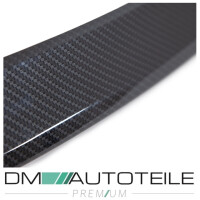 Set Heckspoiler Carbon hochglanz Design +Kleber passt f&uuml